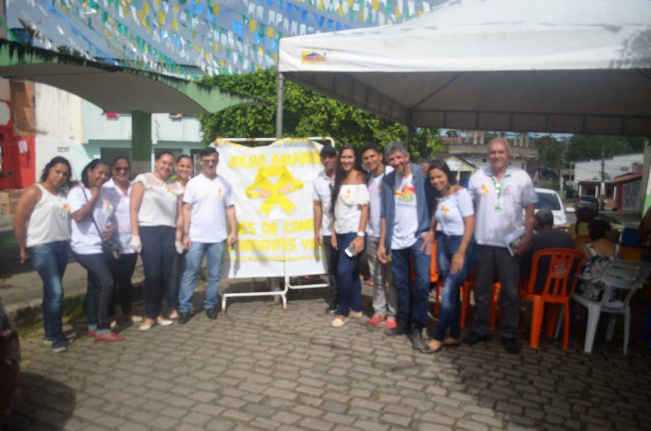 Unidade de Saúde Luís Pereira de Castro realizou mês amarelo